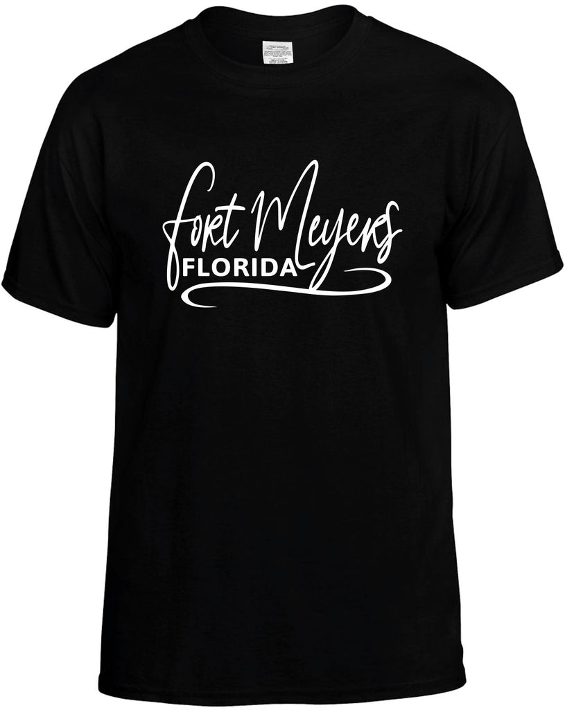 Fort Meyers, Florida Men's T-Shirt Funny Novelty Graphic Unisex Tee