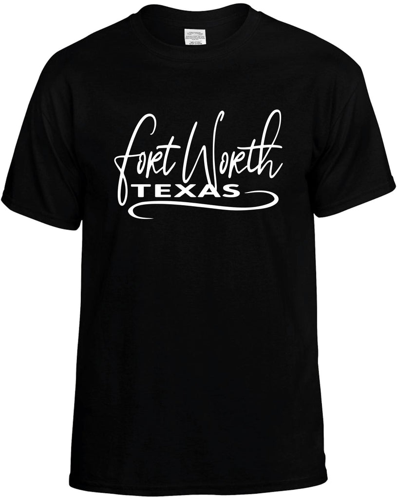 Fort Worth, Texas Men's T-Shirt Funny Novelty Graphic Unisex Tee