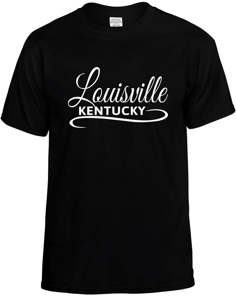 Louisville, Kentucky Men's T-Shirt Funny Novelty Graphic Unisex Tee