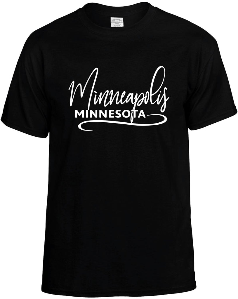 Minneapolis, Minnesota Men's T-Shirt Funny Novelty Graphic Unisex Tee