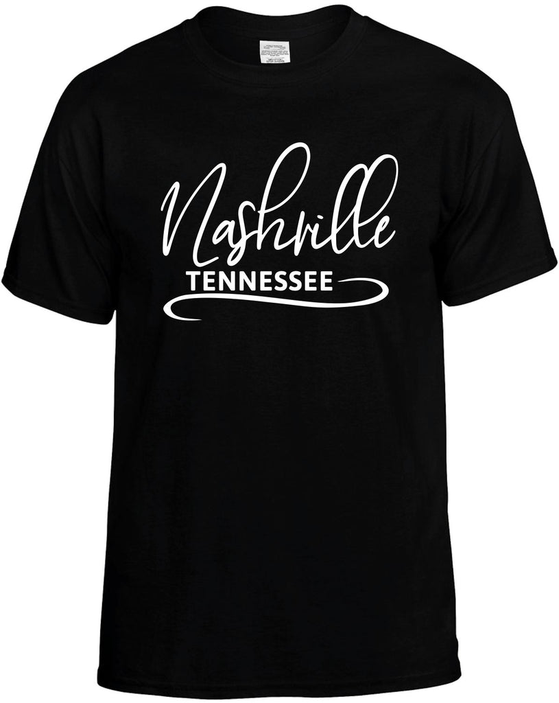 Nashville, Tennessee Men's T-Shirt Funny Novelty Graphic Unisex Tee