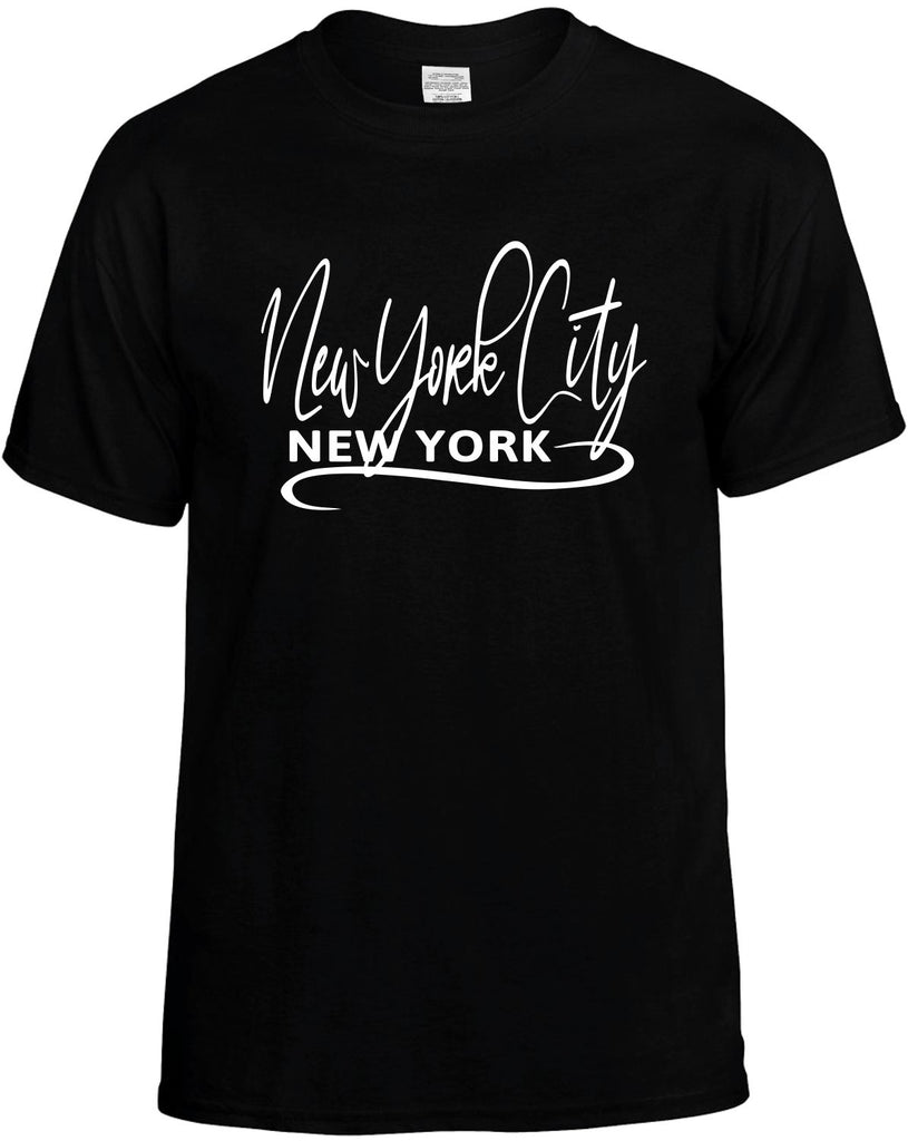 New York City, New York Men's T-Shirt Funny Novelty Graphic Unisex Tee