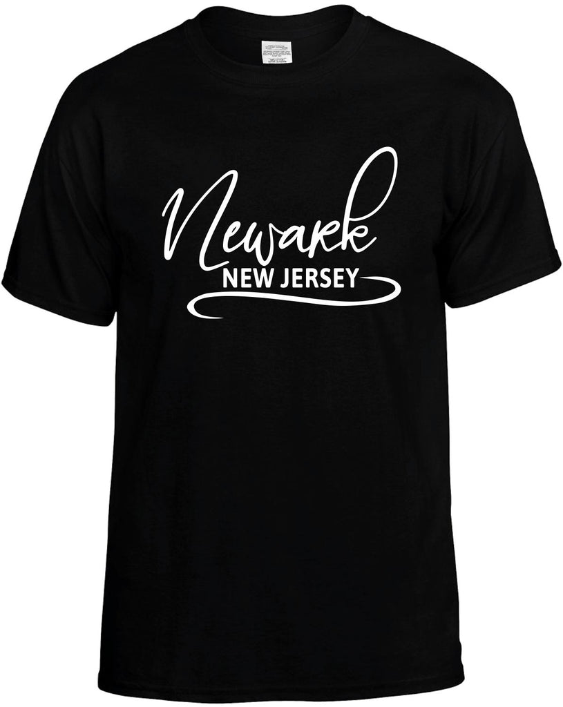 Newark, New Jersey Men's T-Shirt Funny Novelty Graphic Unisex Tee