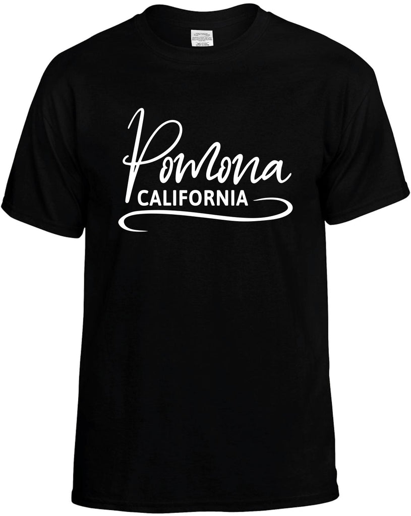 Pomona, California Men's T-Shirt Funny Novelty Graphic Unisex Tee