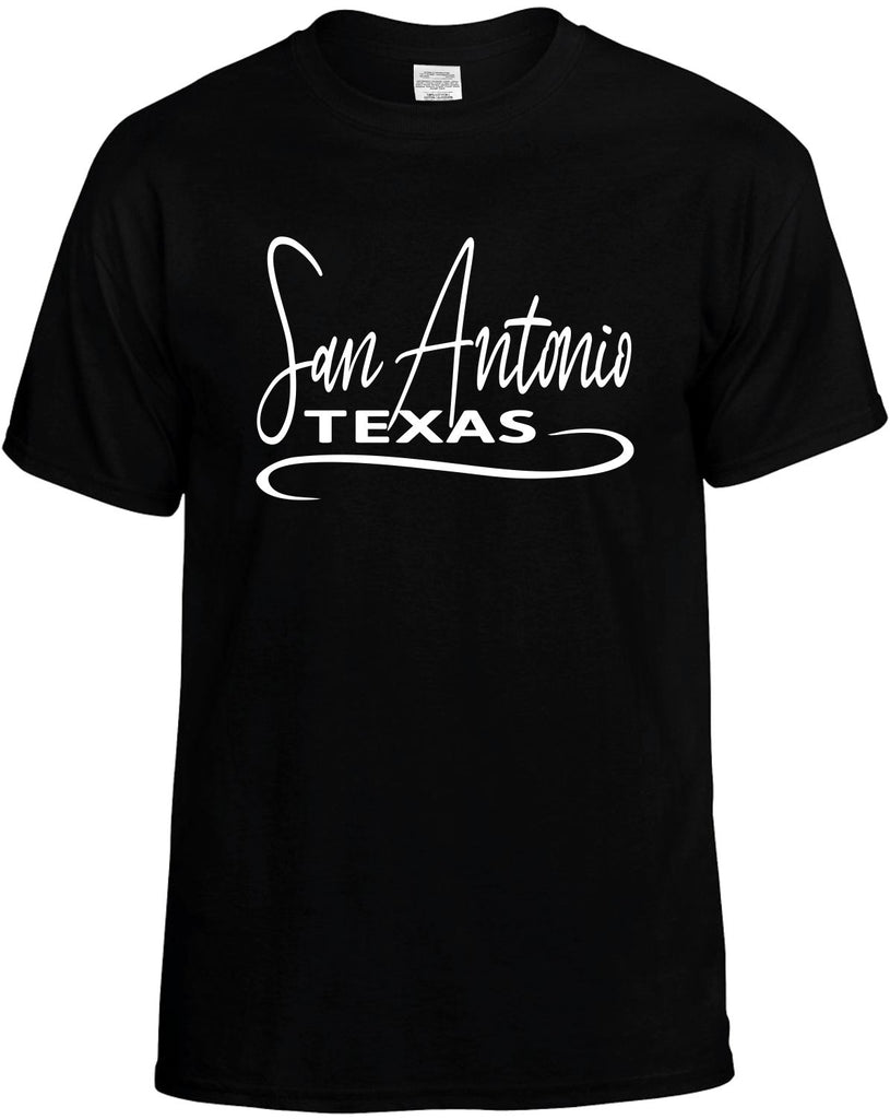 San Antonio, Texas Men's T-Shirt Funny Novelty Graphic Unisex Tee