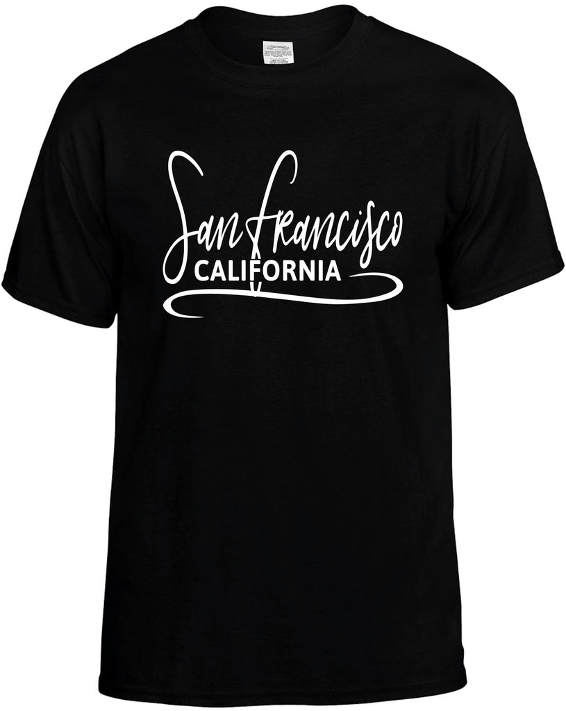 San Francisco, California Men's T-Shirt Funny Novelty Graphic Unisex Tee