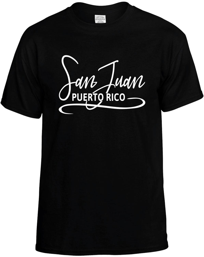 San Juan, Puerto Rico Men's T-Shirt Funny Novelty Graphic Unisex Tee