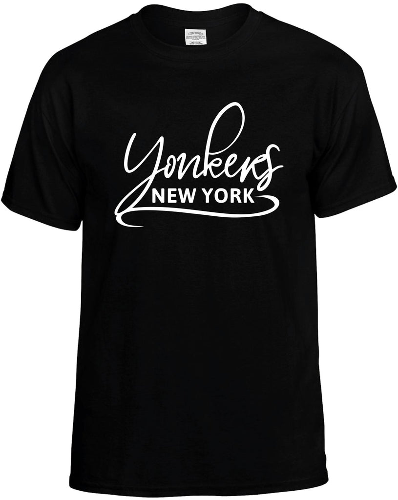 Yonkers, New York Men's T-Shirt Funny Novelty Graphic Unisex Tee