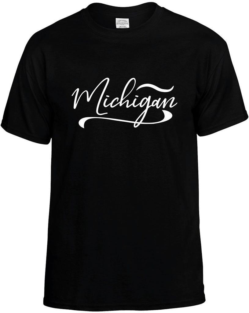 Michigan Men's T-Shirt Funny Novelty Graphic Unisex Tee