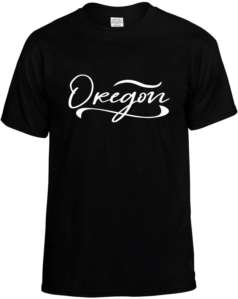 Oregon Men's T-Shirt Funny Novelty Graphic Unisex Tee