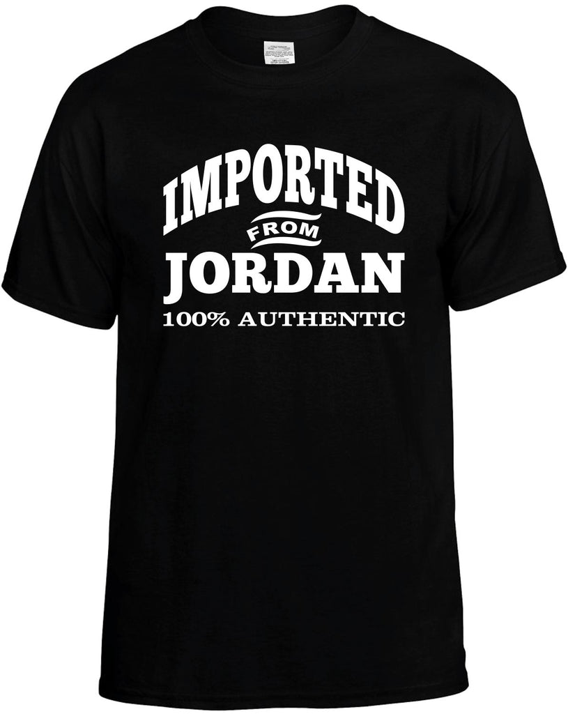 Imported From Jordan Men's T-Shirt Funny Novelty Graphic Unisex Tee