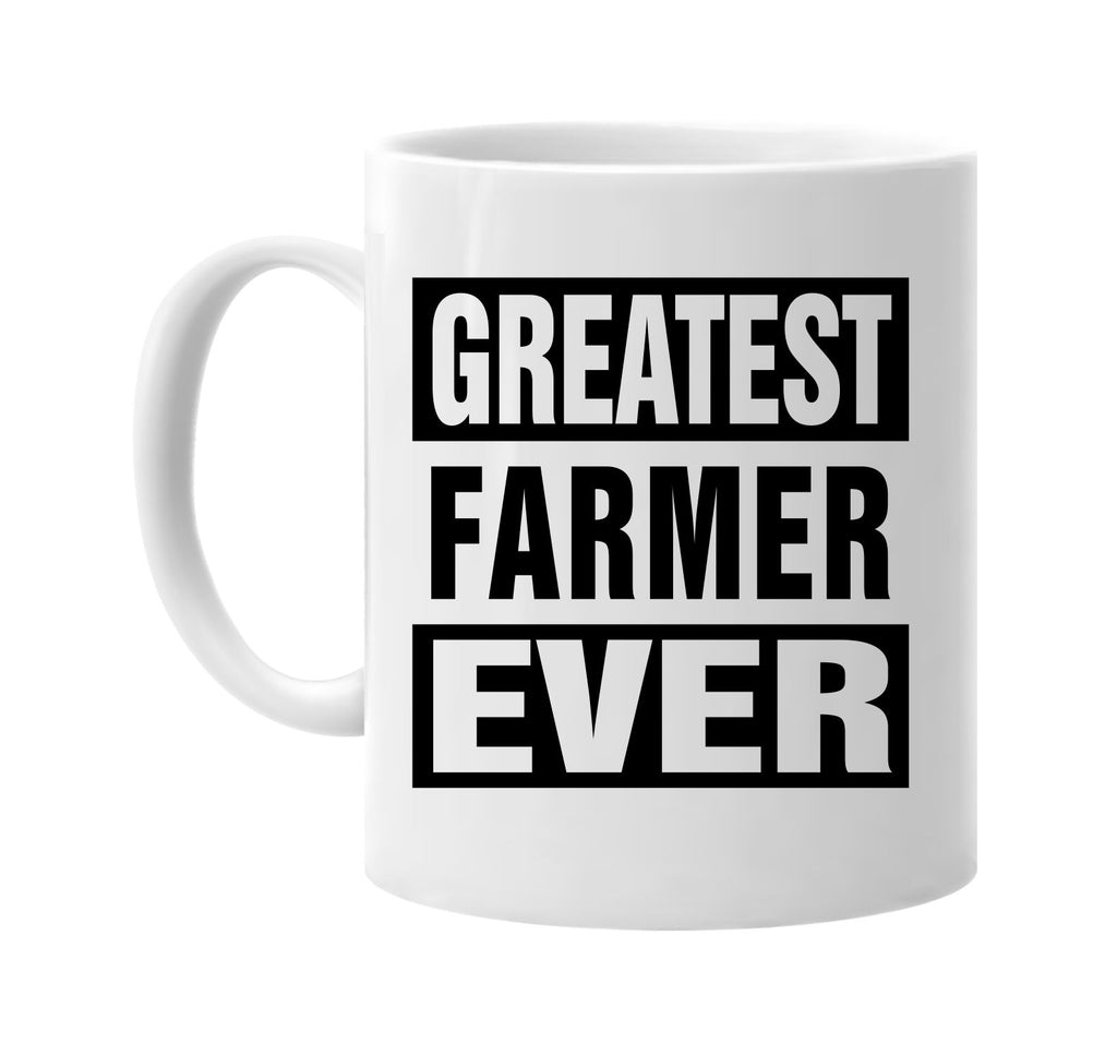 greatest farmer ever signature outlet novelty coffee cup mug graphic gift ideas gifts for the family mom dad