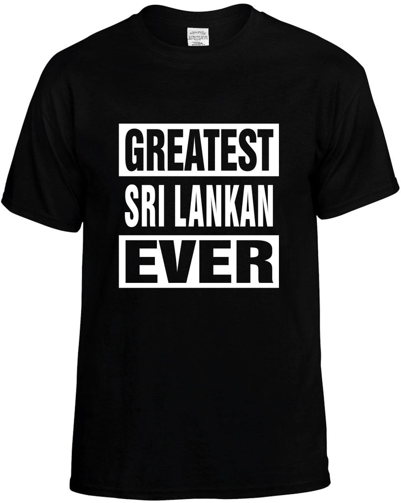 greatest sri lankan ever mens funny t-shirt black