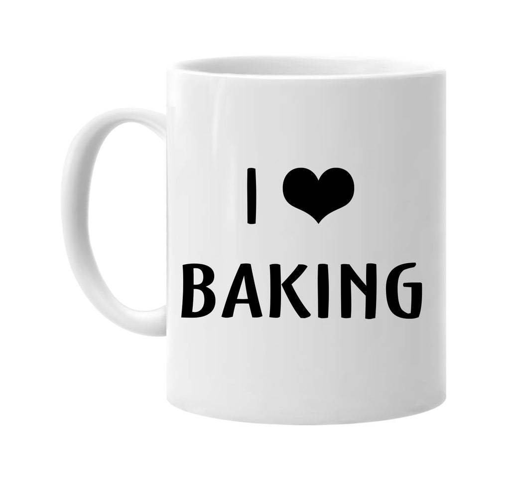 i love heart baking signature outlet novelty coffee cup mug graphic gift ideas gifts for the family mom dad