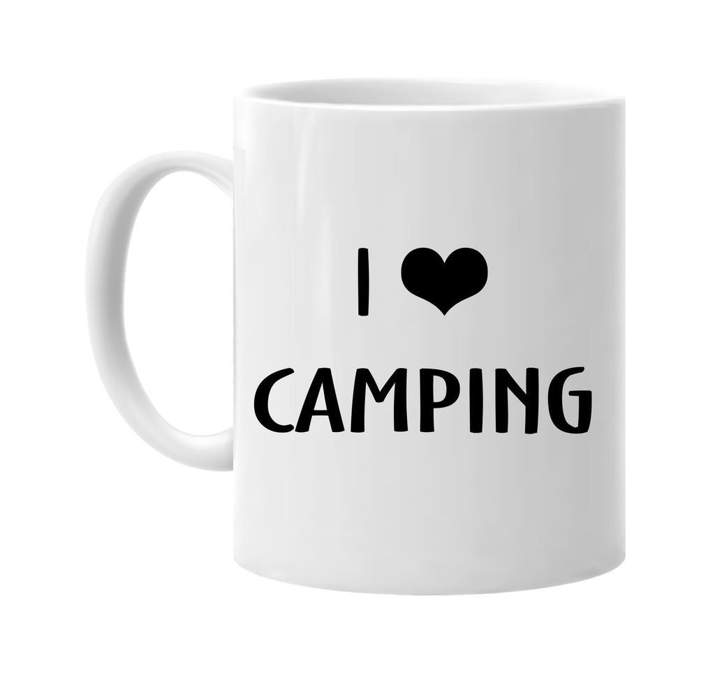 i love heart camping signature outlet novelty coffee cup mug graphic gift ideas gifts for the family mom dad