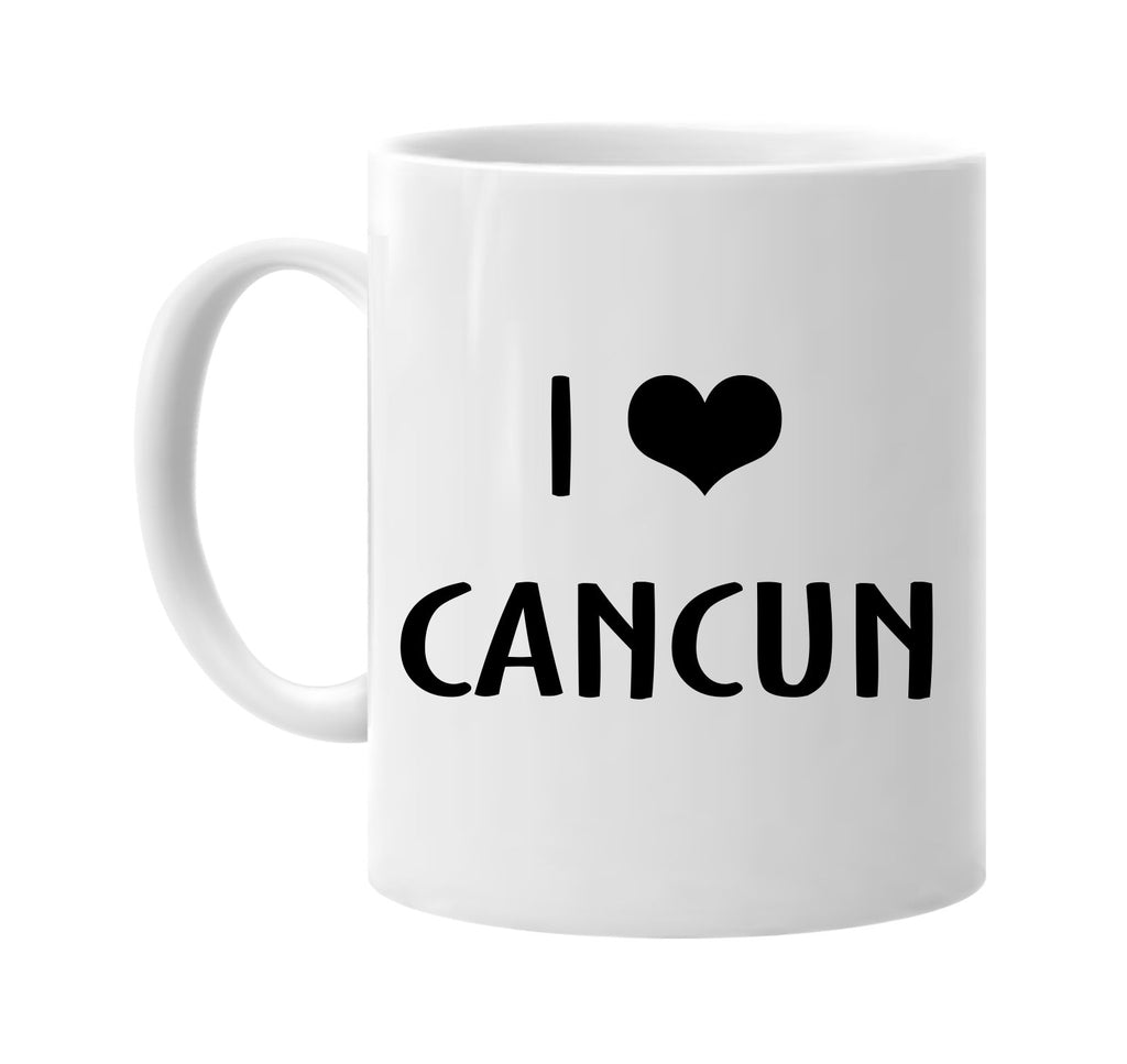 i love heart cancun signature outlet novelty coffee cup mug graphic gift ideas gifts for the family mom dad