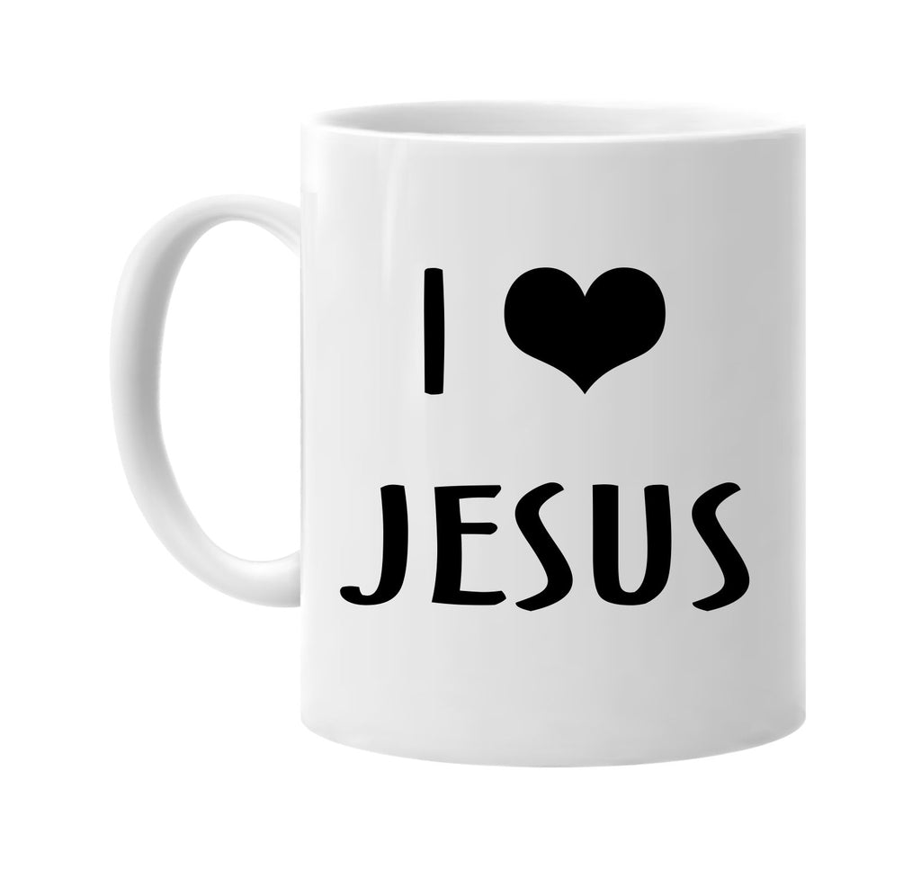 i love heart jesus signature outlet novelty coffee cup mug graphic gift ideas gifts for the family mom dad