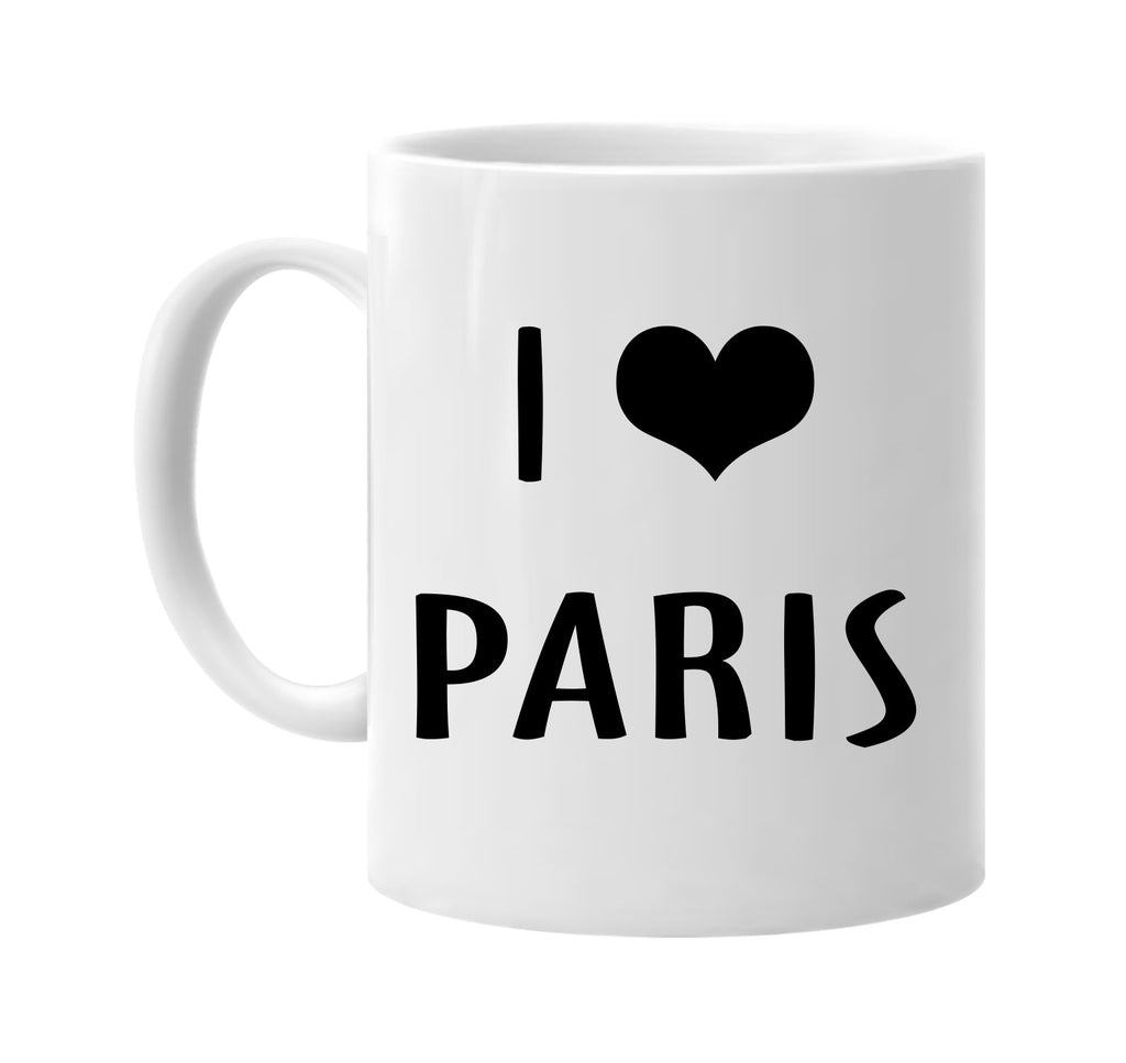 i love heart paris signature outlet novelty coffee cup mug graphic gift ideas gifts for the family mom dad