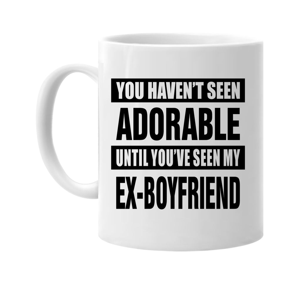 not seen adorable my ex-boyfriend signature outlet novelty coffee cup mug graphic gift ideas gifts for the family mom dad