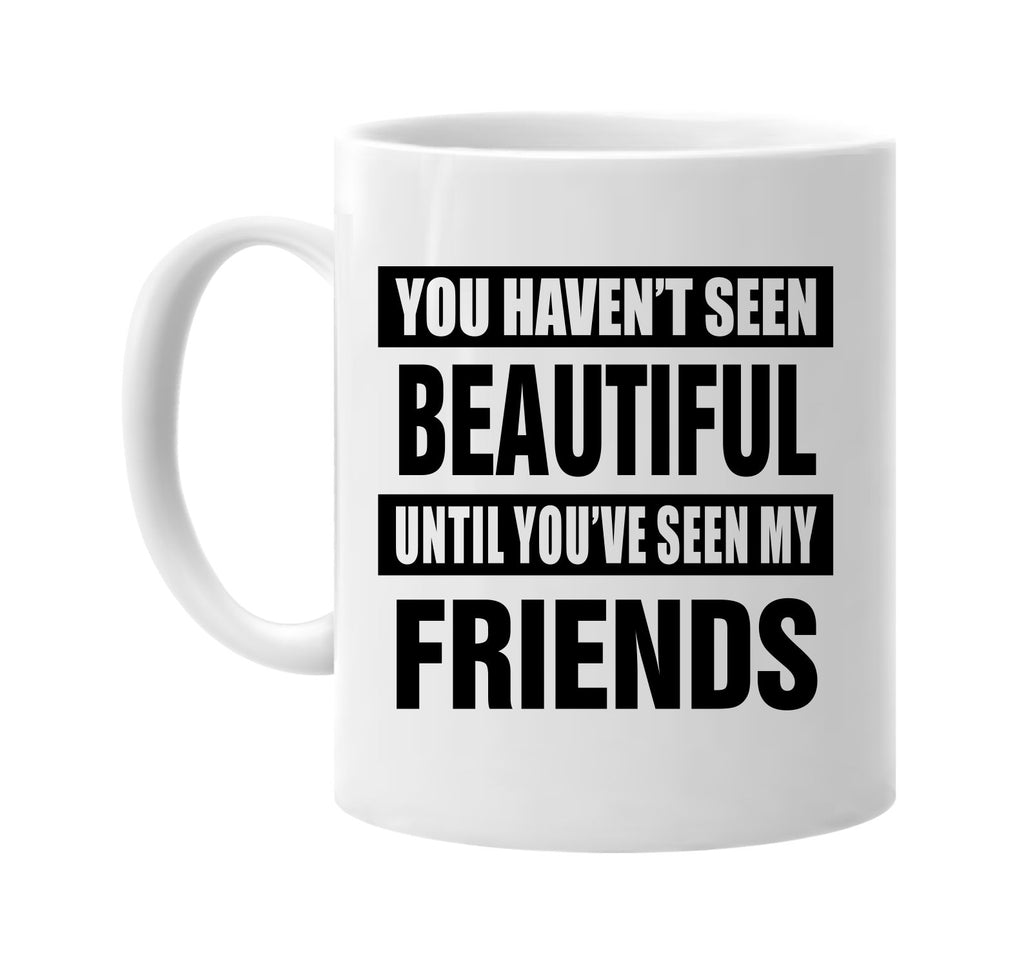 havent seen beautiful my friends signature outlet novelty coffee cup mug graphic gift ideas gifts for the family mom dad