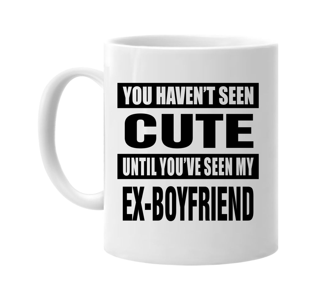 havent seen cute my ex-boyfriend signature outlet novelty coffee cup mug graphic gift ideas gifts for the family mom dad