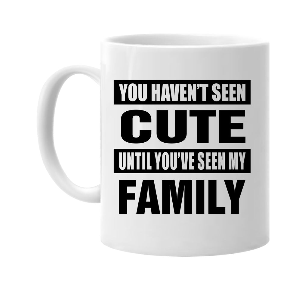 havent seen cute seen my family signature outlet novelty coffee cup mug graphic gift ideas gifts for the family mom dad