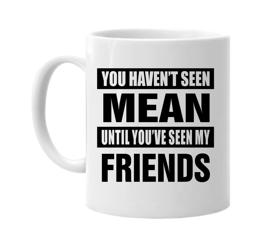 havent seen mean seen my friends signature outlet novelty coffee cup mug graphic gift ideas gifts for the family mom dad