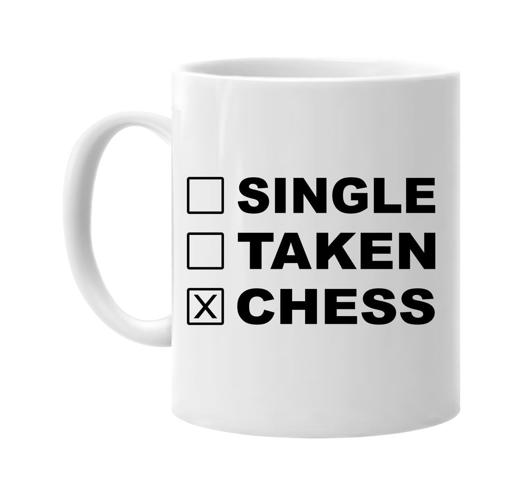 single taken chess signature outlet novelty coffee cup mug graphic gift ideas gifts for the family mom dad