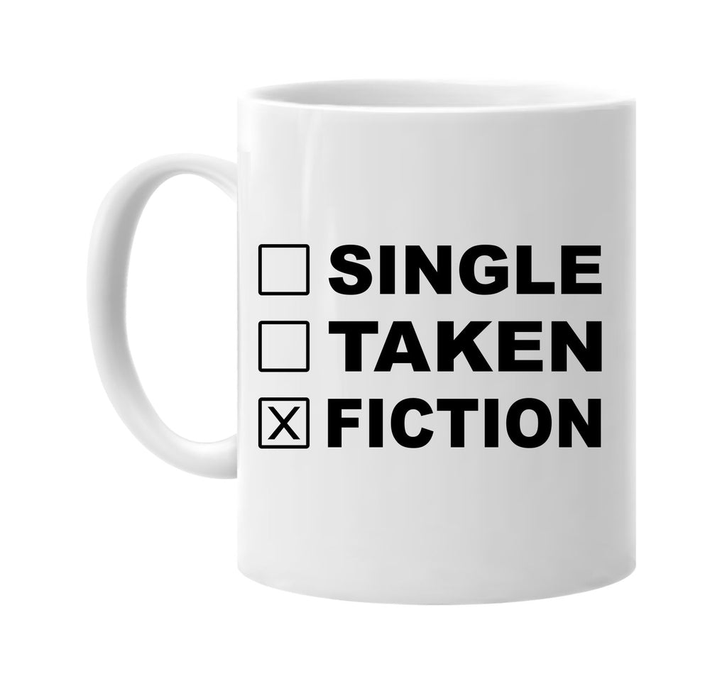 single taken fiction signature outlet novelty coffee cup mug graphic gift ideas gifts for the family mom dad