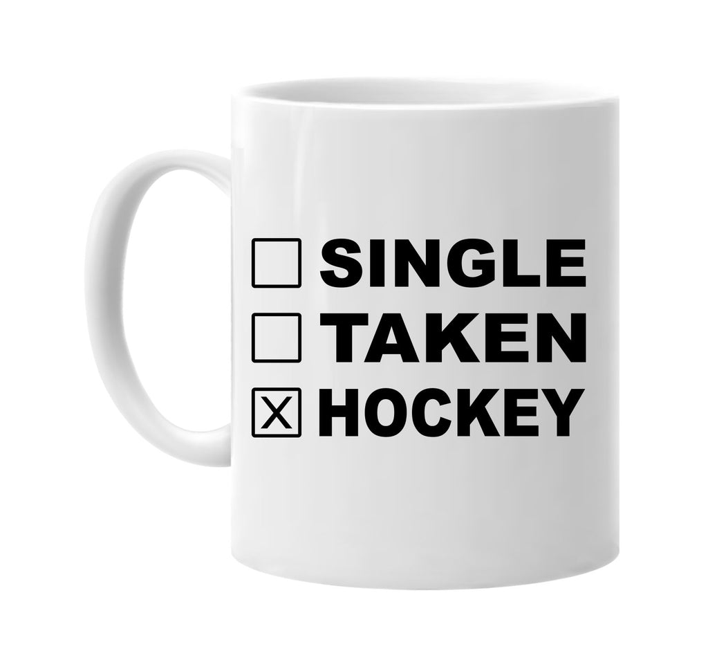 single taken hockey signature outlet novelty coffee cup mug graphic gift ideas gifts for the family mom dad