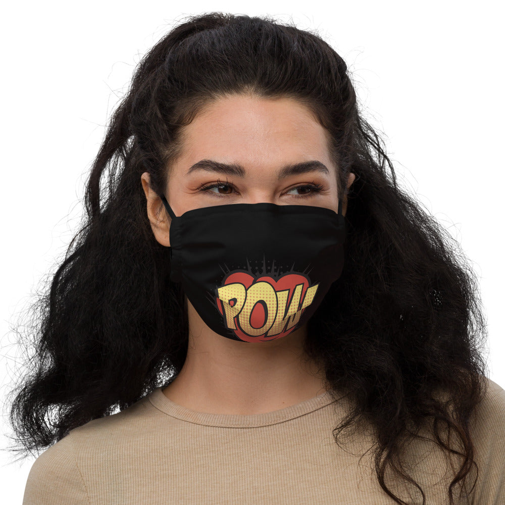 POW Made to Order Comic Book Inspired Premium Face Mask