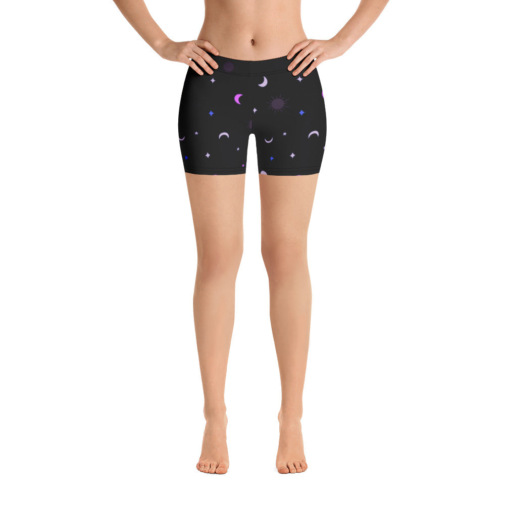 Sun, Moon, and Stars Shorts