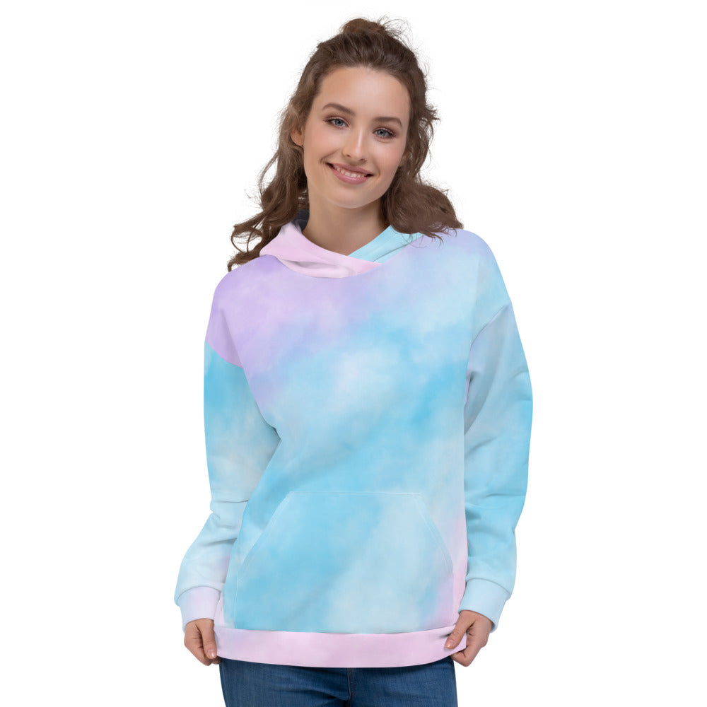 Cloud Like Tie Dye Unisex Hoodie by Signature Outlet