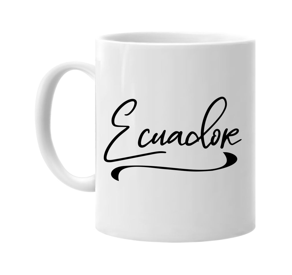 Ecuador mug