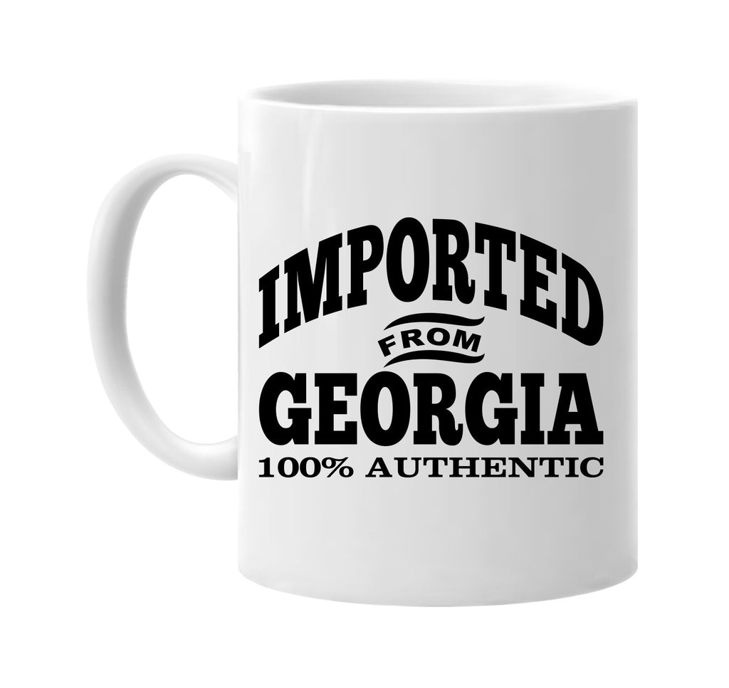 Imported from Georgia mug