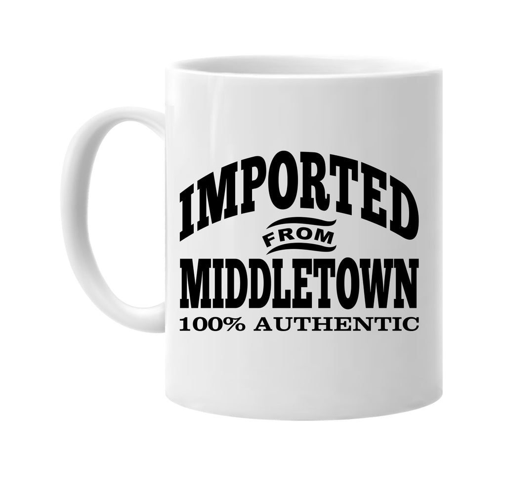 Imported from Middletown mug