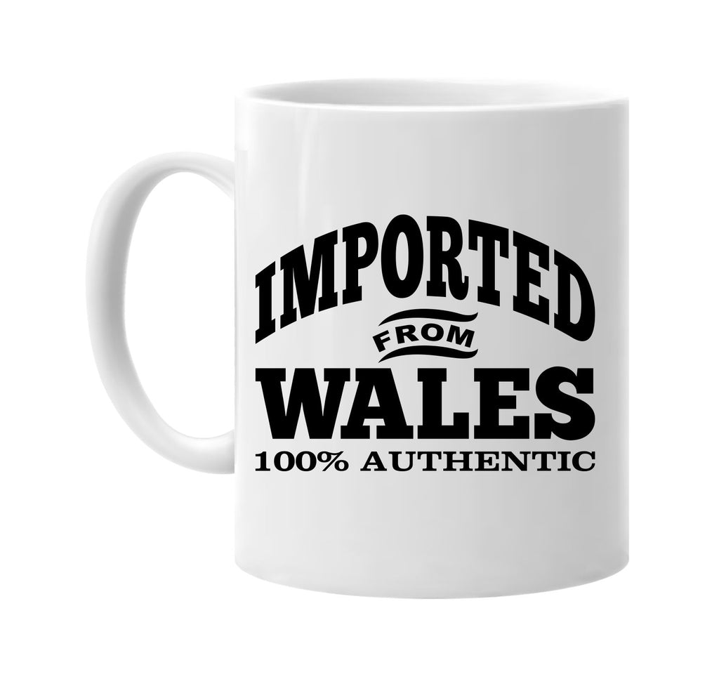 Imported from Wales mug