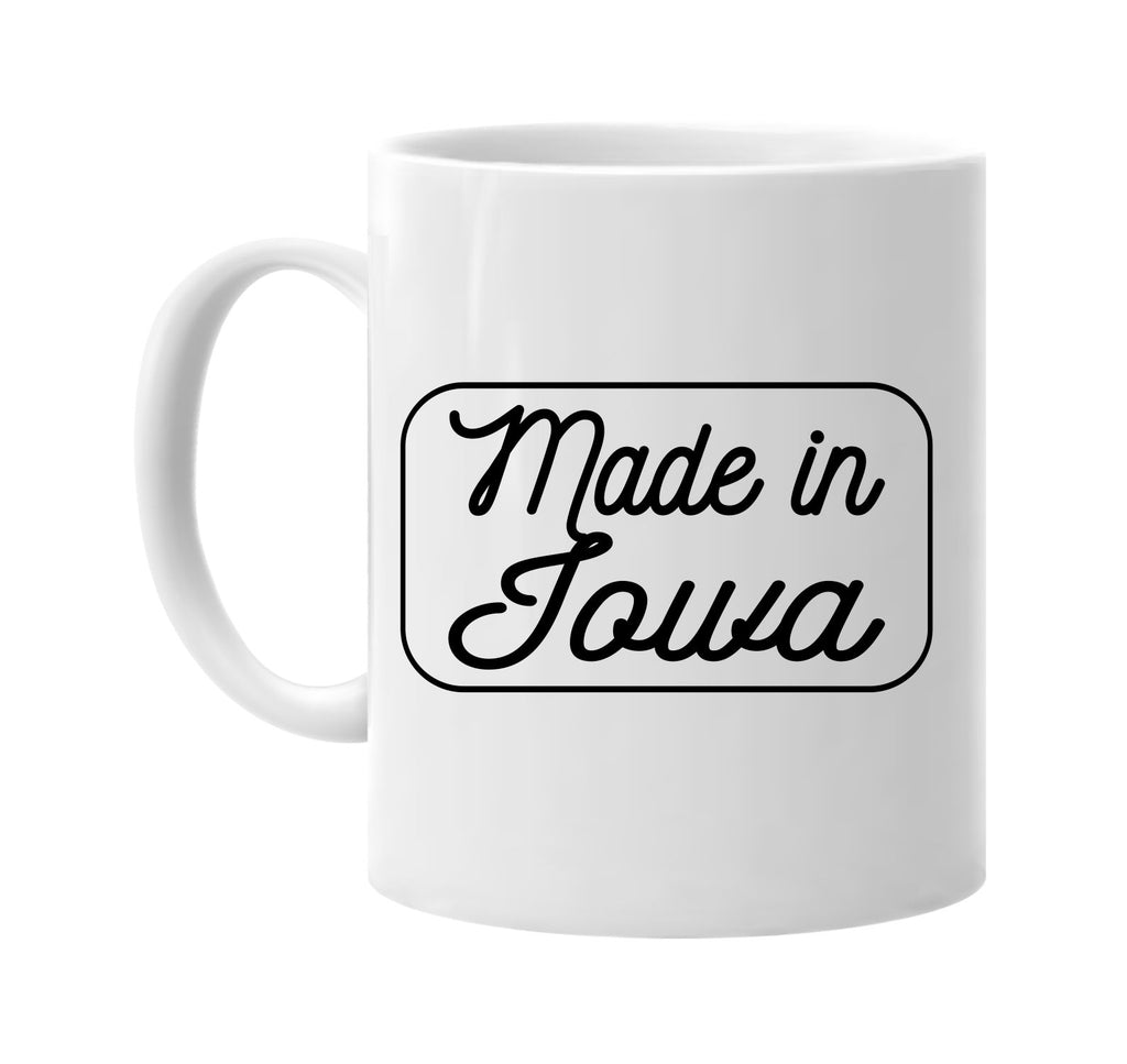 Made in Iowa mug