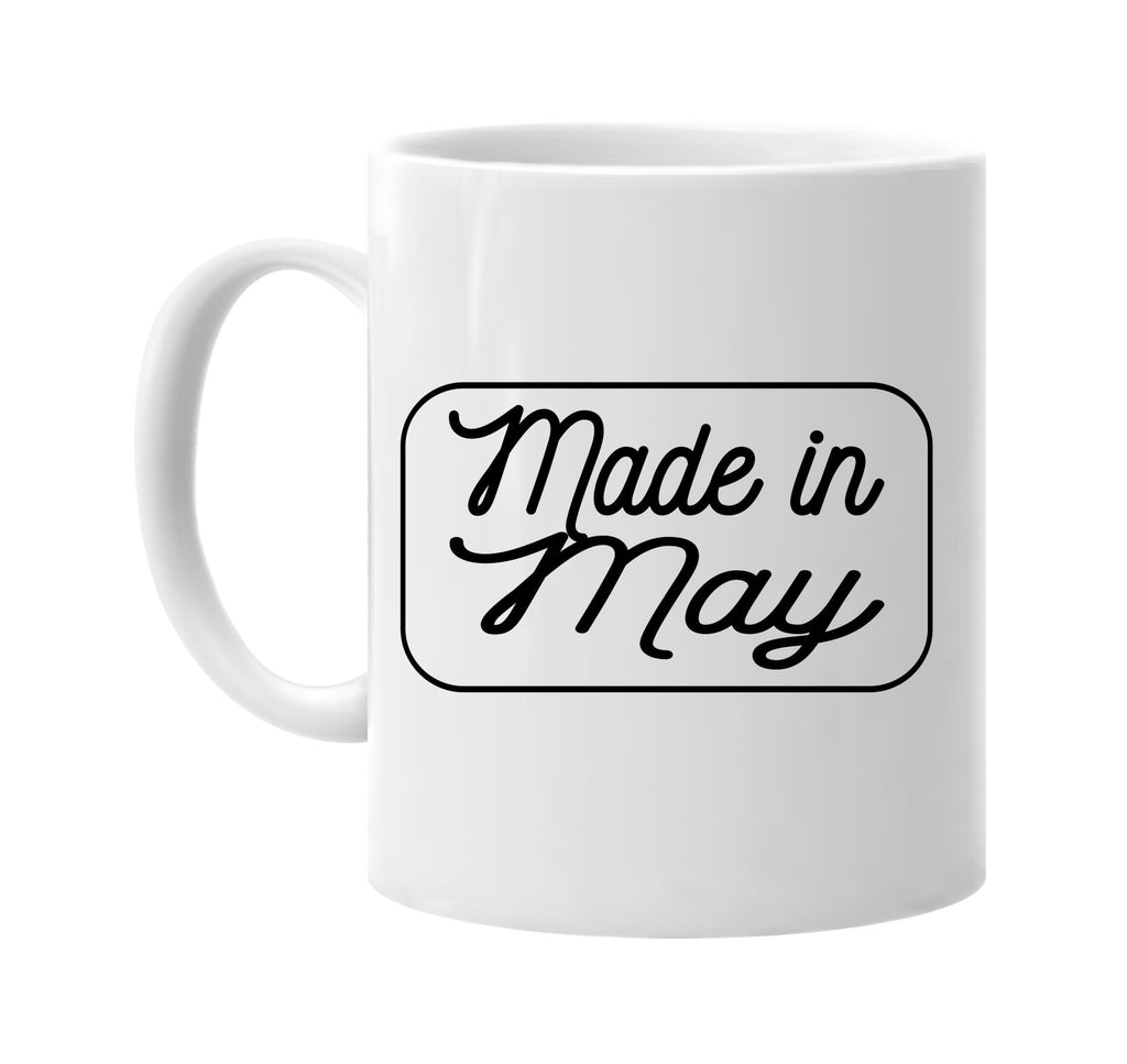 Made in May mug