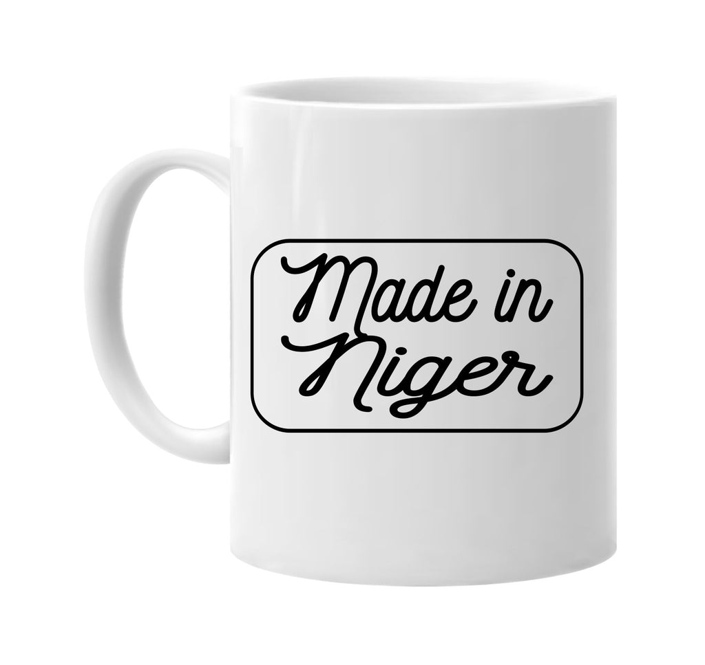 Made in Niger mug