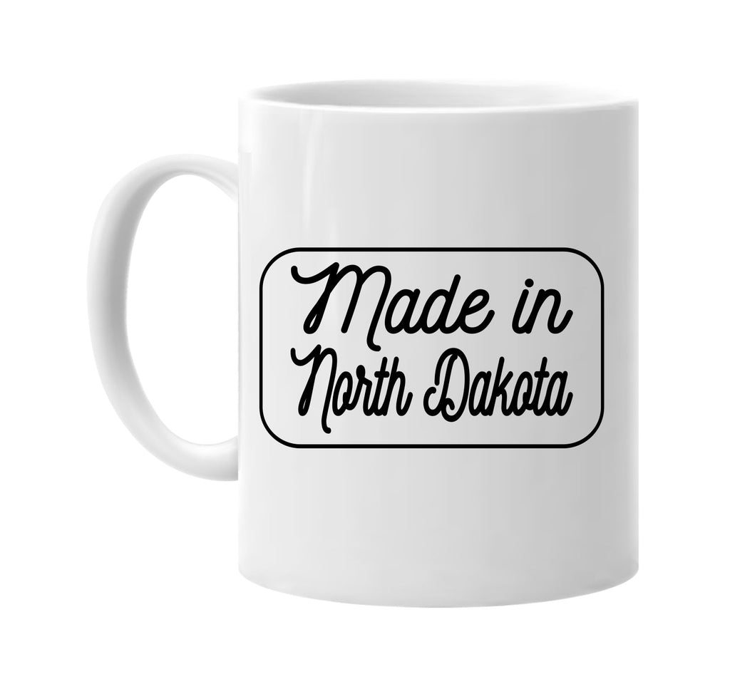 Made in North Dakota mug