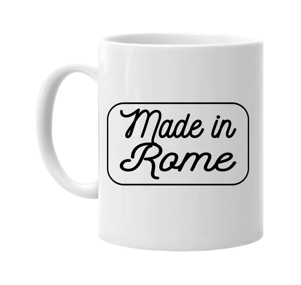 Made in Rome mug