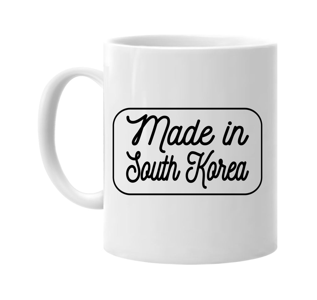 Made in South Korea mug