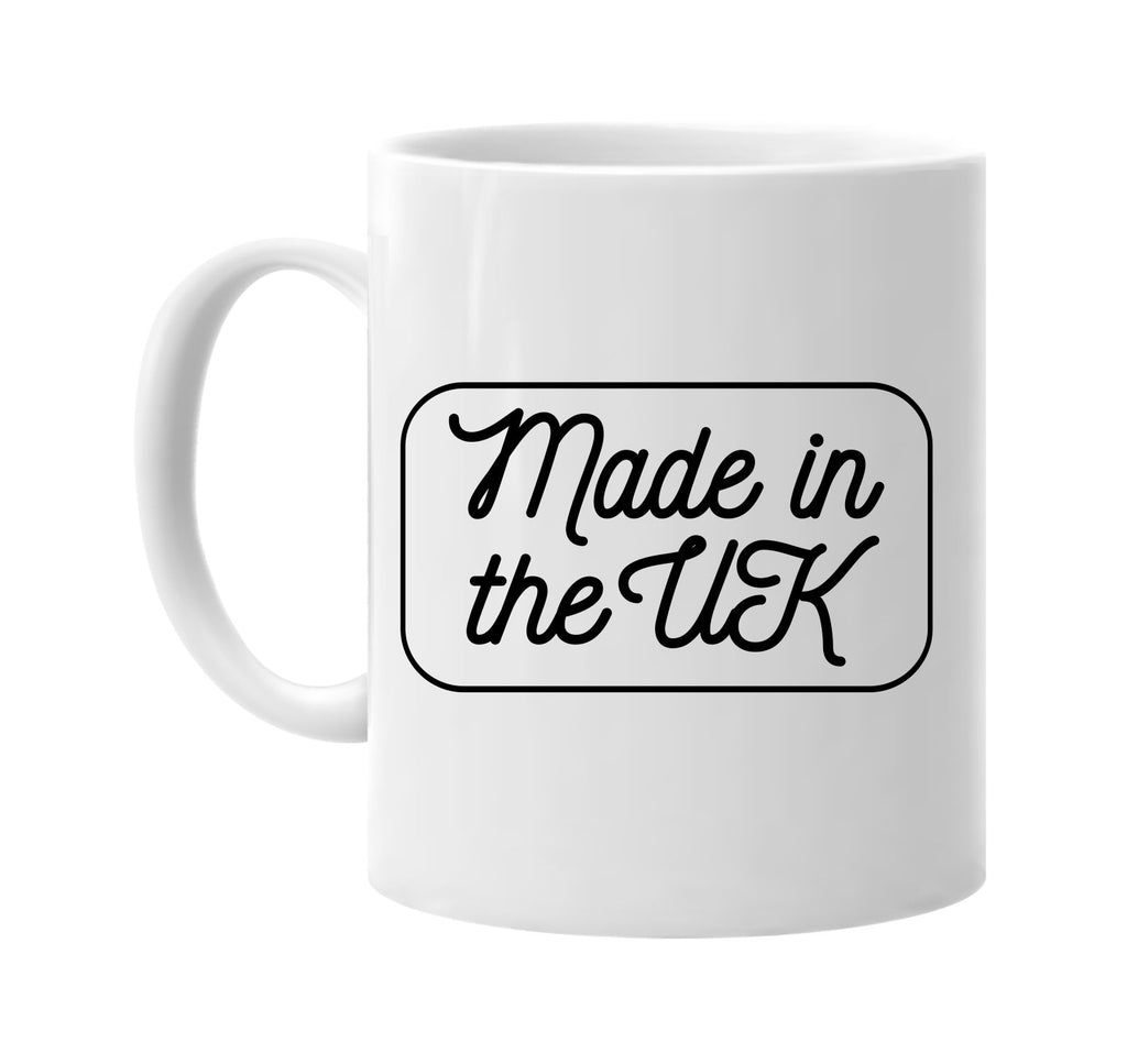 Made in the UK mug